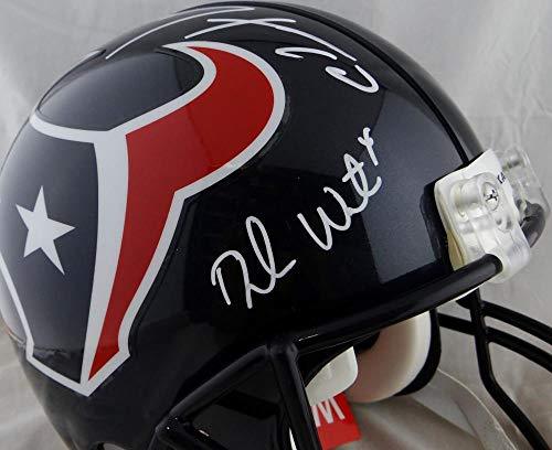 Deshaun Watson DeAndre Hopkins Autographed Houston Texans F/S Proline Helmet - JSA W Auth White - Image 3