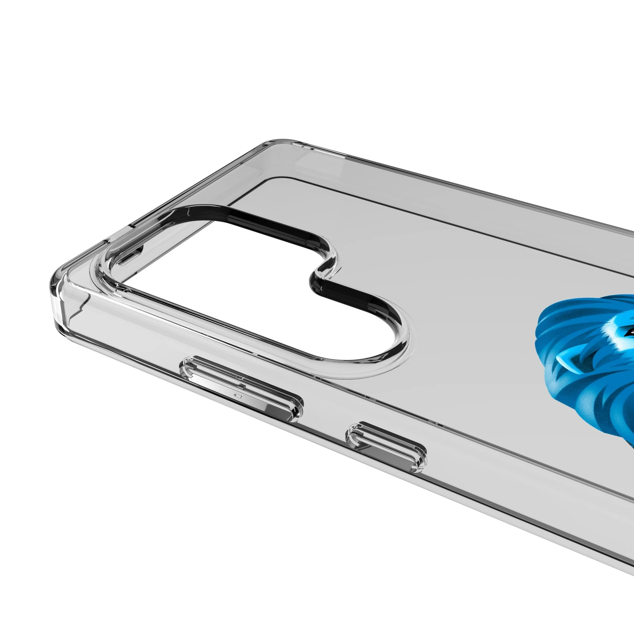 Detroit Lions 2024 Edition Clear Phone Case for Samsung Galaxy - Image 3