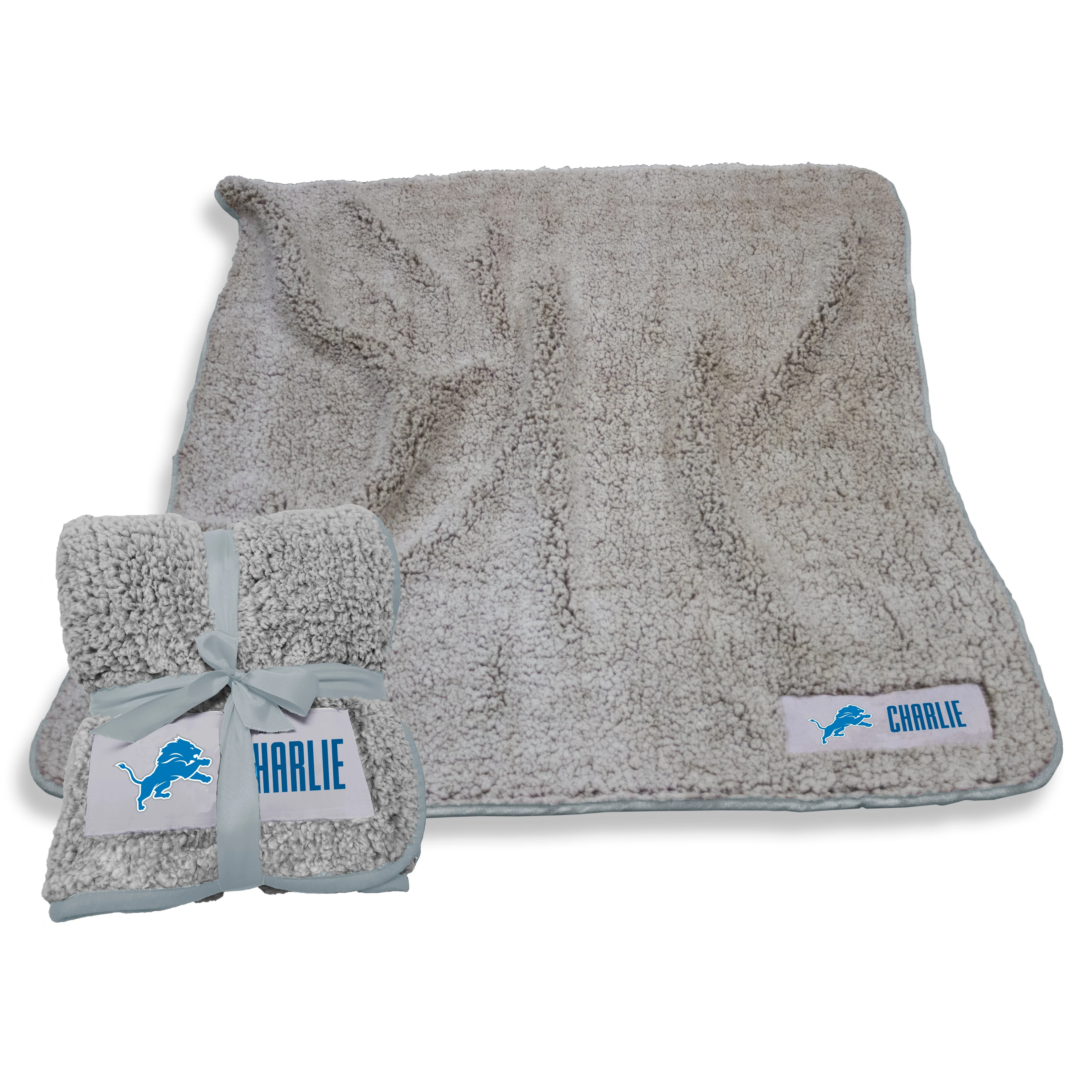 Detroit Lions Personalized Frosty Fleece