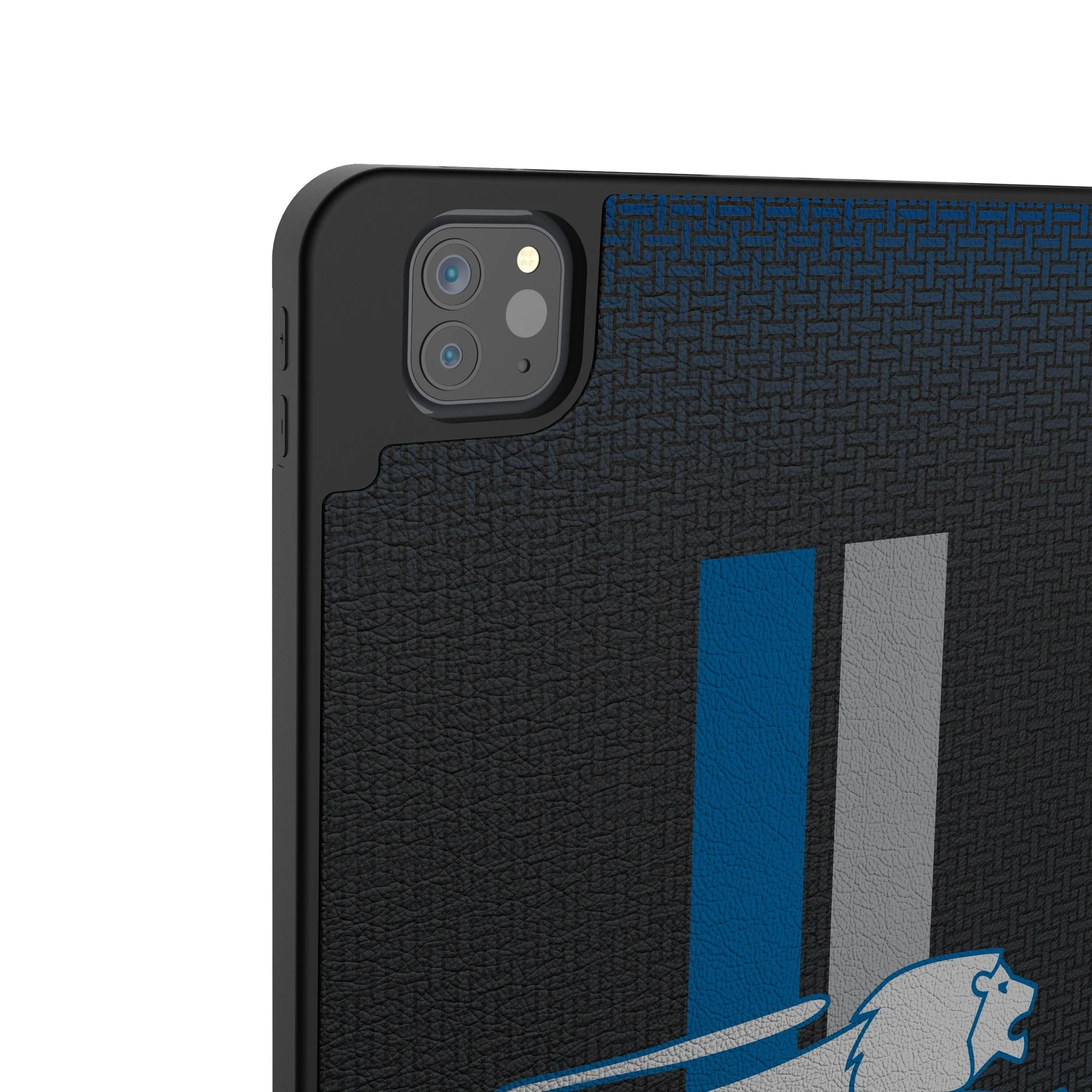 Detroit Lions Retro Linen Tablet Case for Apple iPad - Image 3
