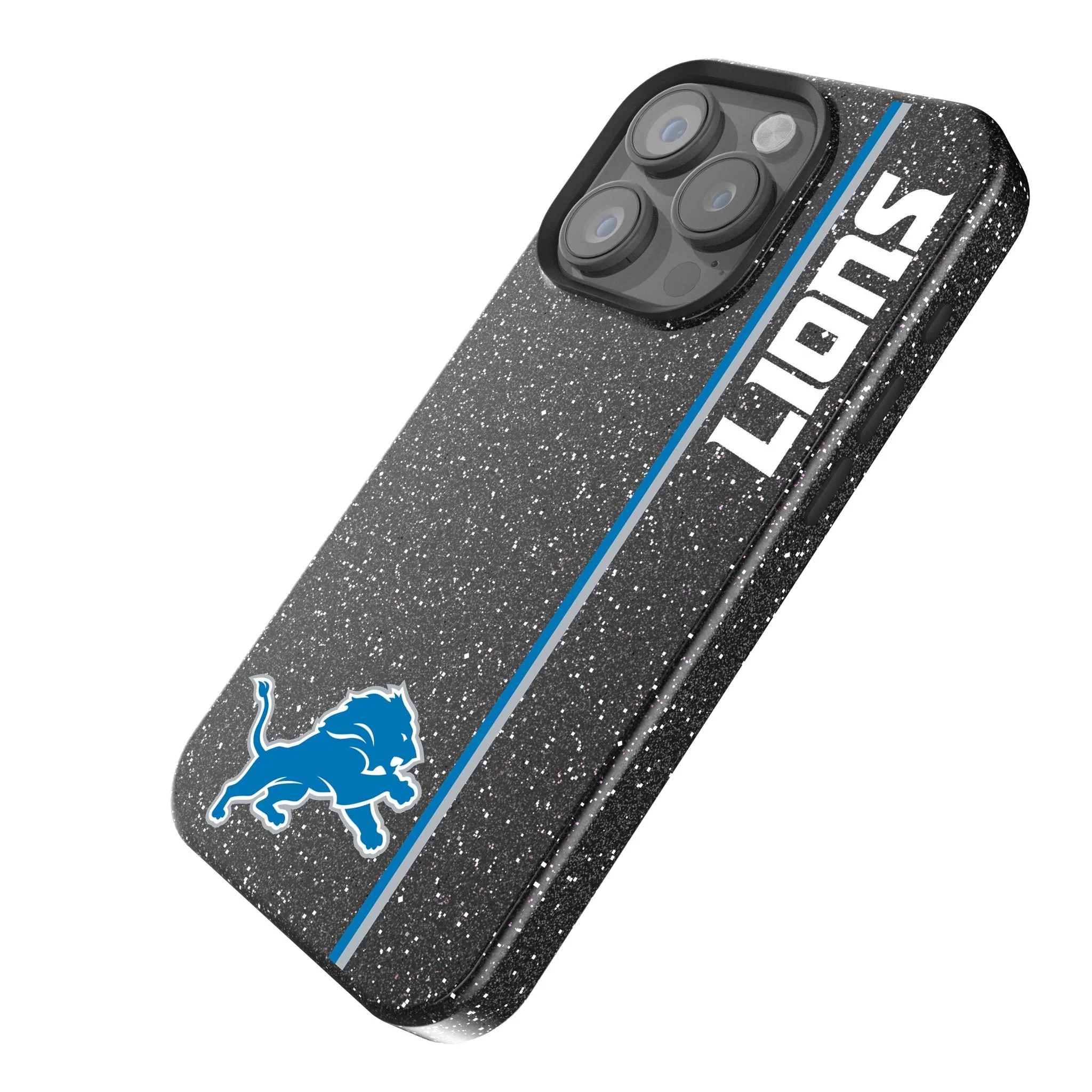 Detroit Lions Sidebar Bling Phone Case - Image 2