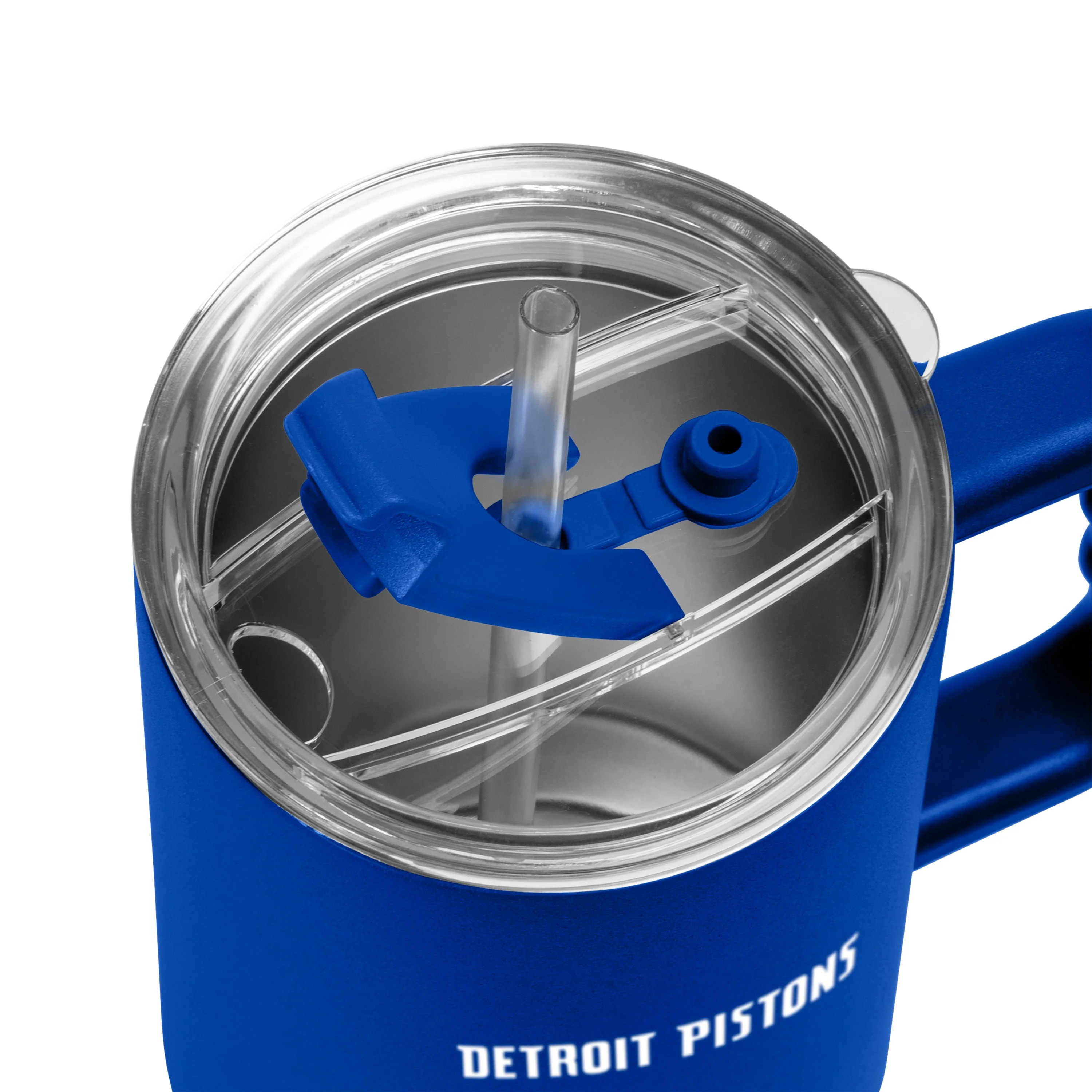 Detroit Pistons 40oz Flipside Powder Coat Tumbler - Image 4