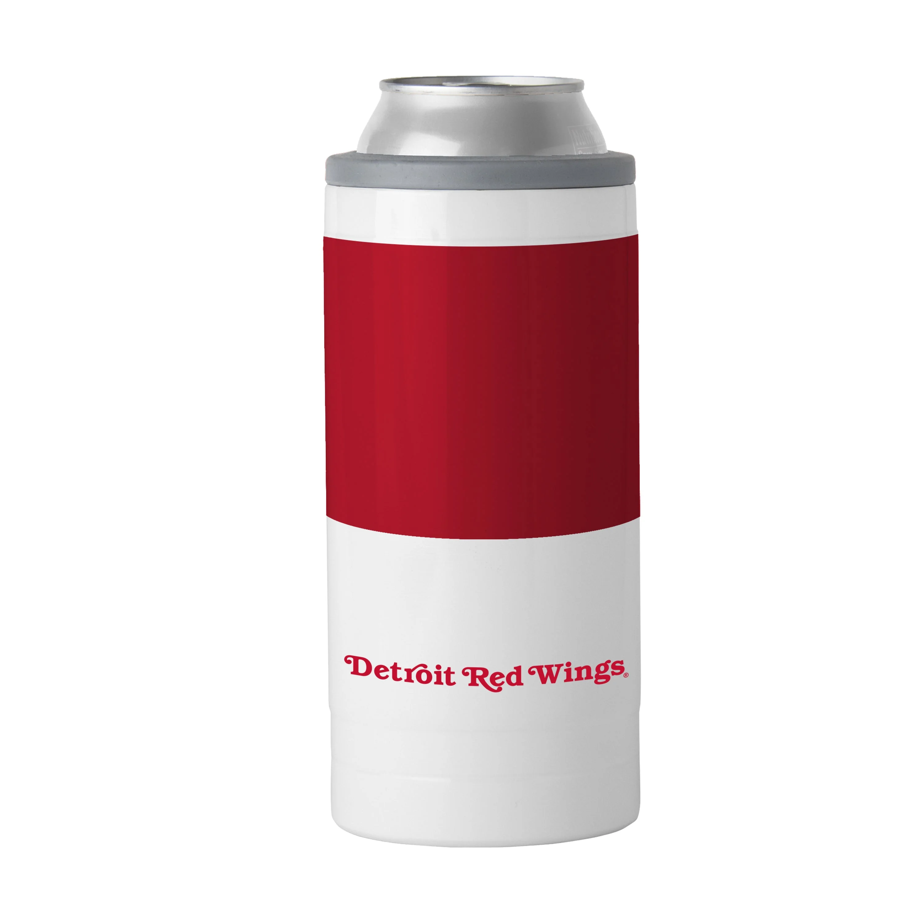 Detroit Red Wings 12oz Colorblock Slim Can Coolie - Image 2