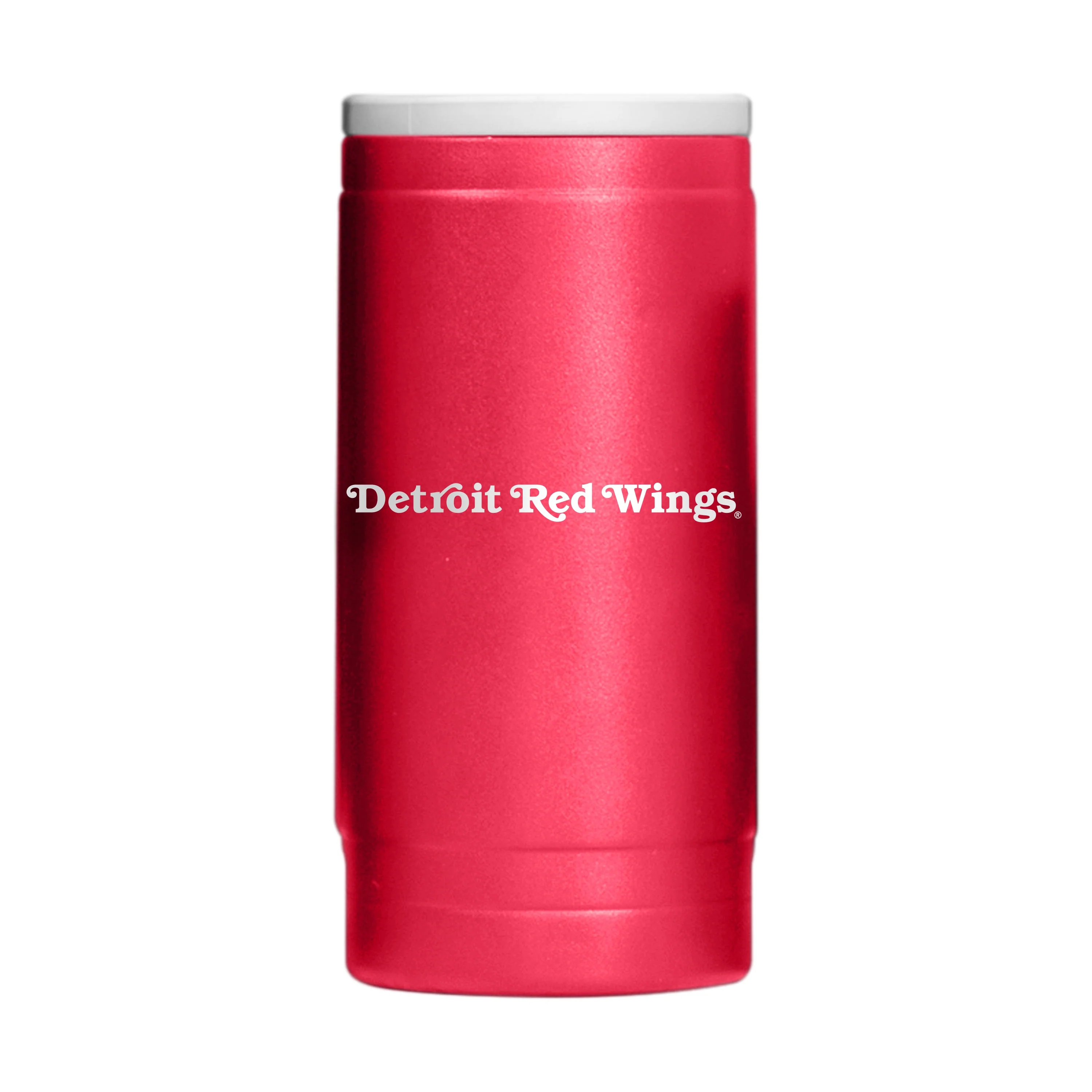 Detroit Red Wings 12oz Flipside Powder Coat Slim Can Coolie - Image 2