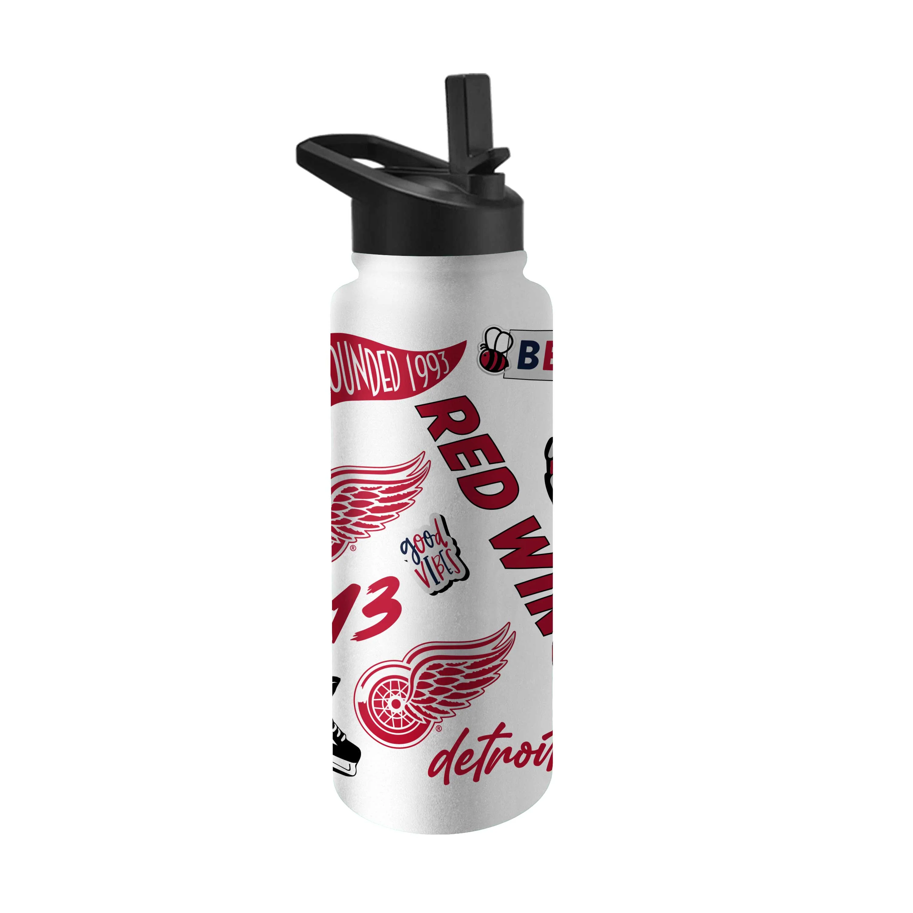 Detroit Red Wings 34oz Native Quencher Bottle - Image 2
