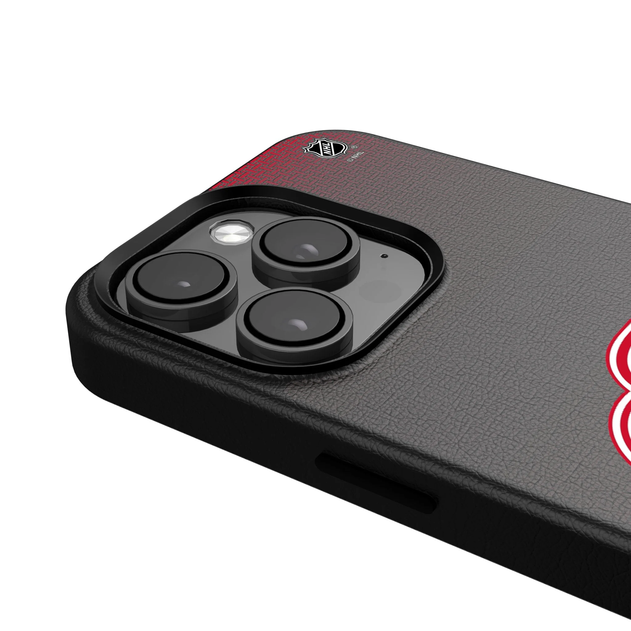 Detroit Red Wings Linen MagSafe Compatible Phone Case for Apple iPhone - Image 4