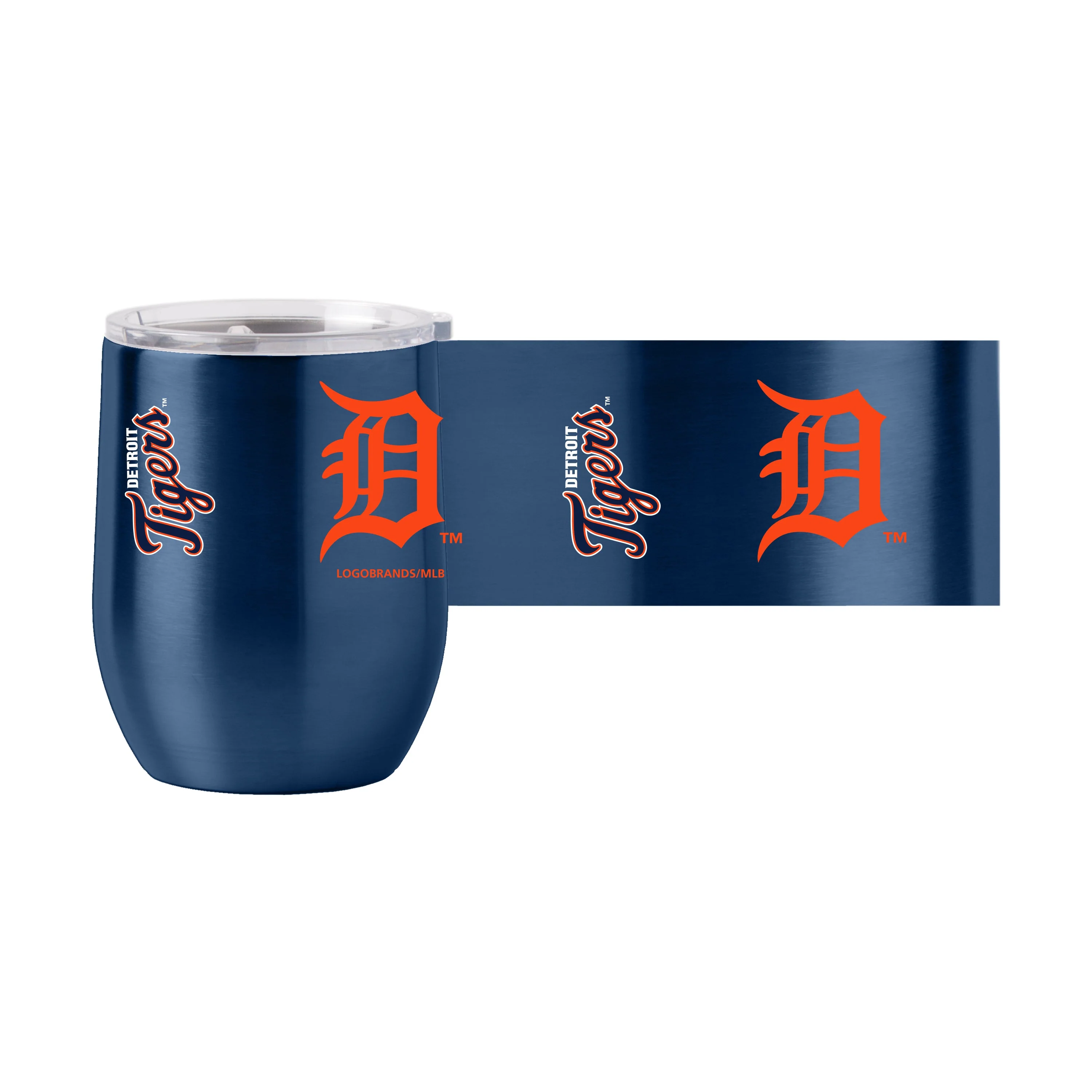 Detroit Tigers 16oz Gameday Stainless Curved Beverage - Image 2