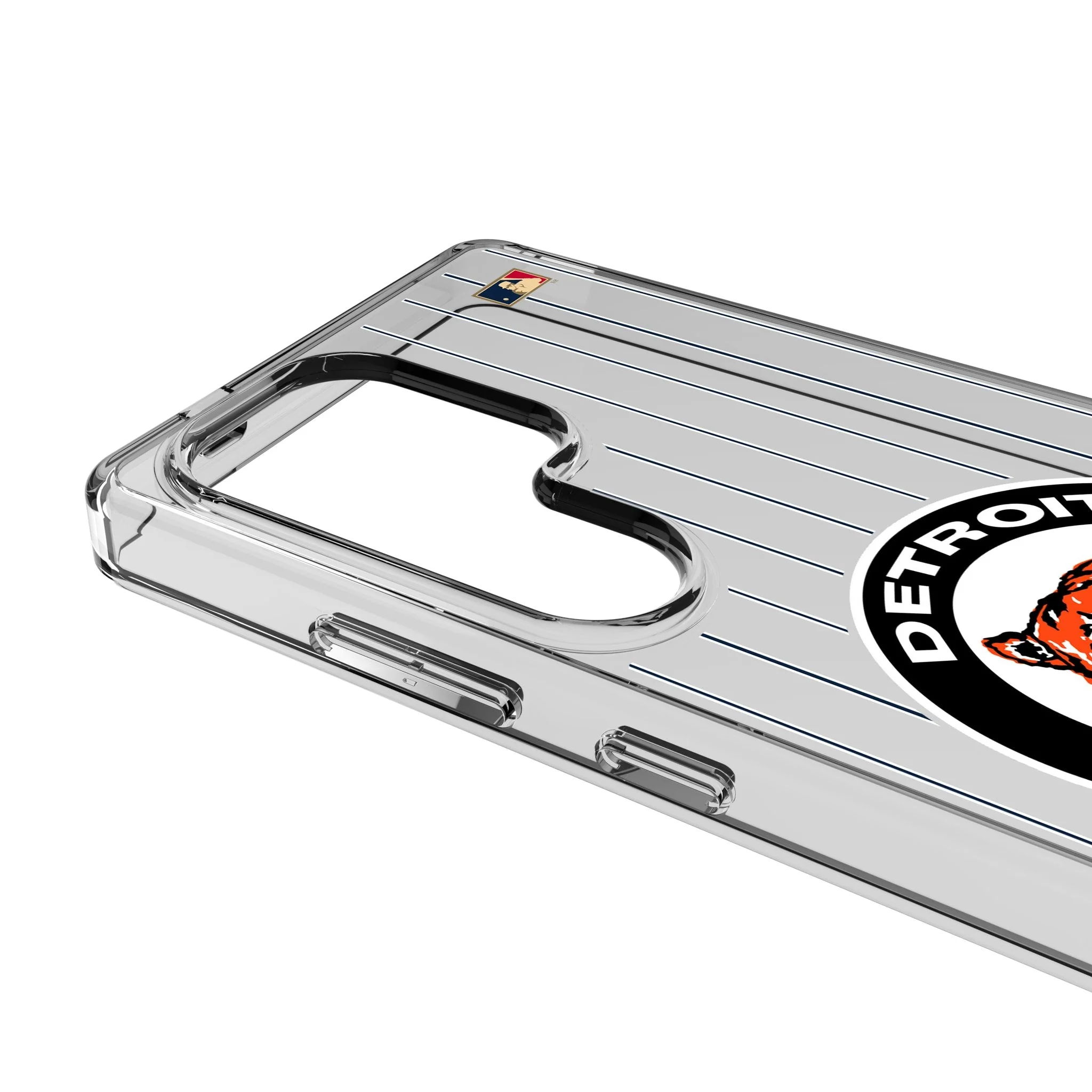 Detroit Tigers 1961-1963 - Cooperstown Collection Pinstripe Clear Phone Case for Samsung Galaxy - Image 3