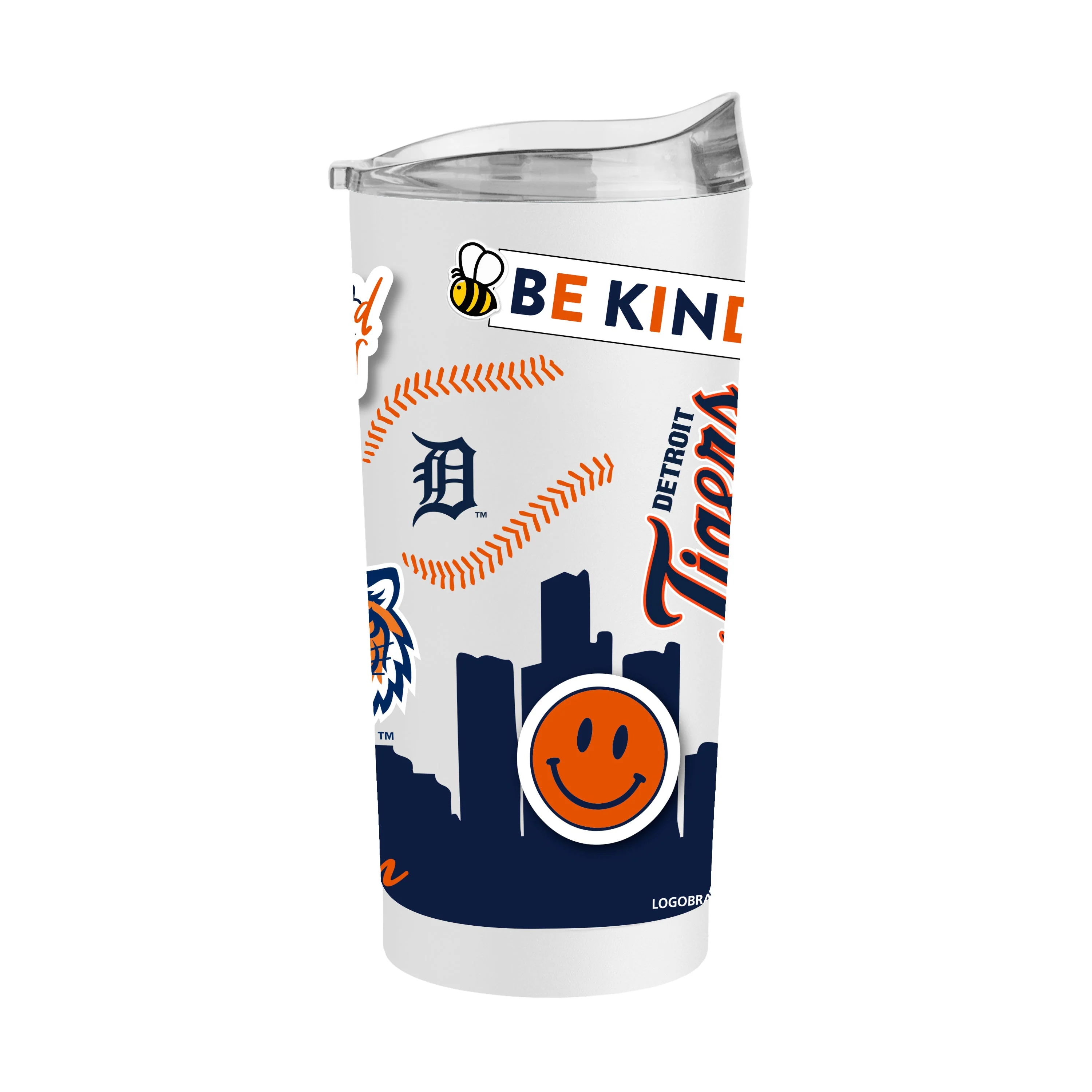 Detroit Tigers 20oz Native Powder Coat Tumbler - Image 2