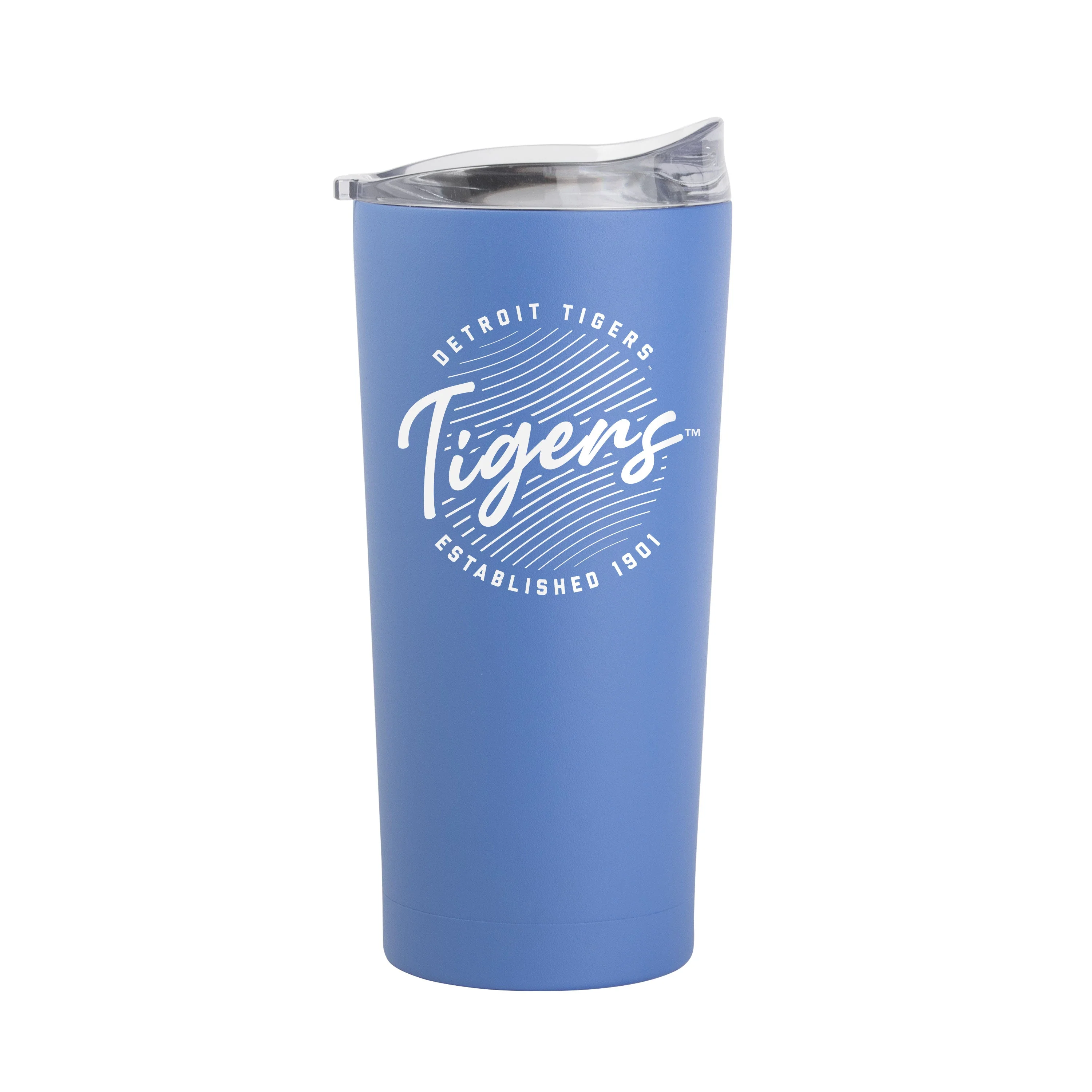 Detroit Tigers 20oz Retro Script Arctic Powder Coat Tumbler - Image 2