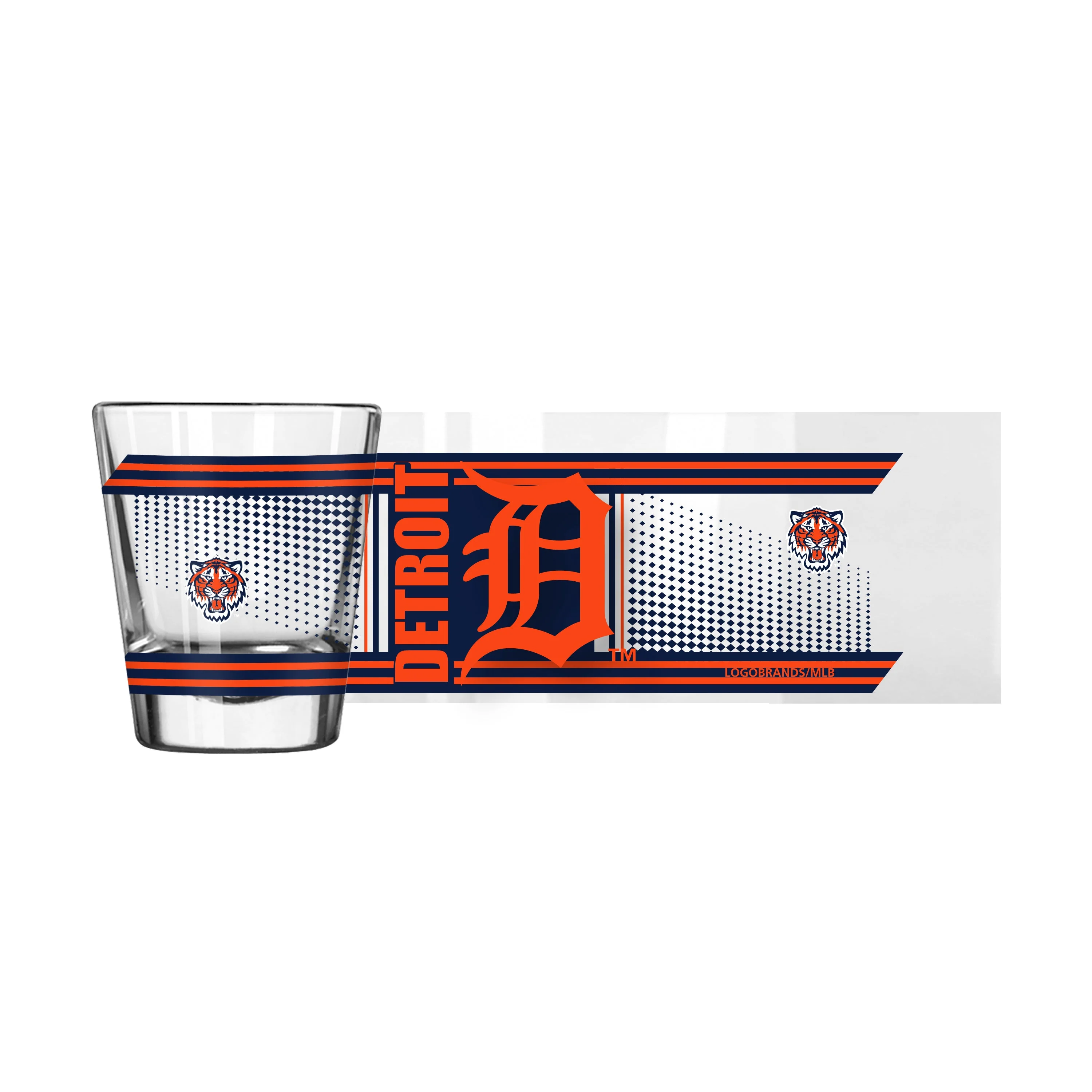 Detroit Tigers 2oz Hero Shot Glass - Image 2