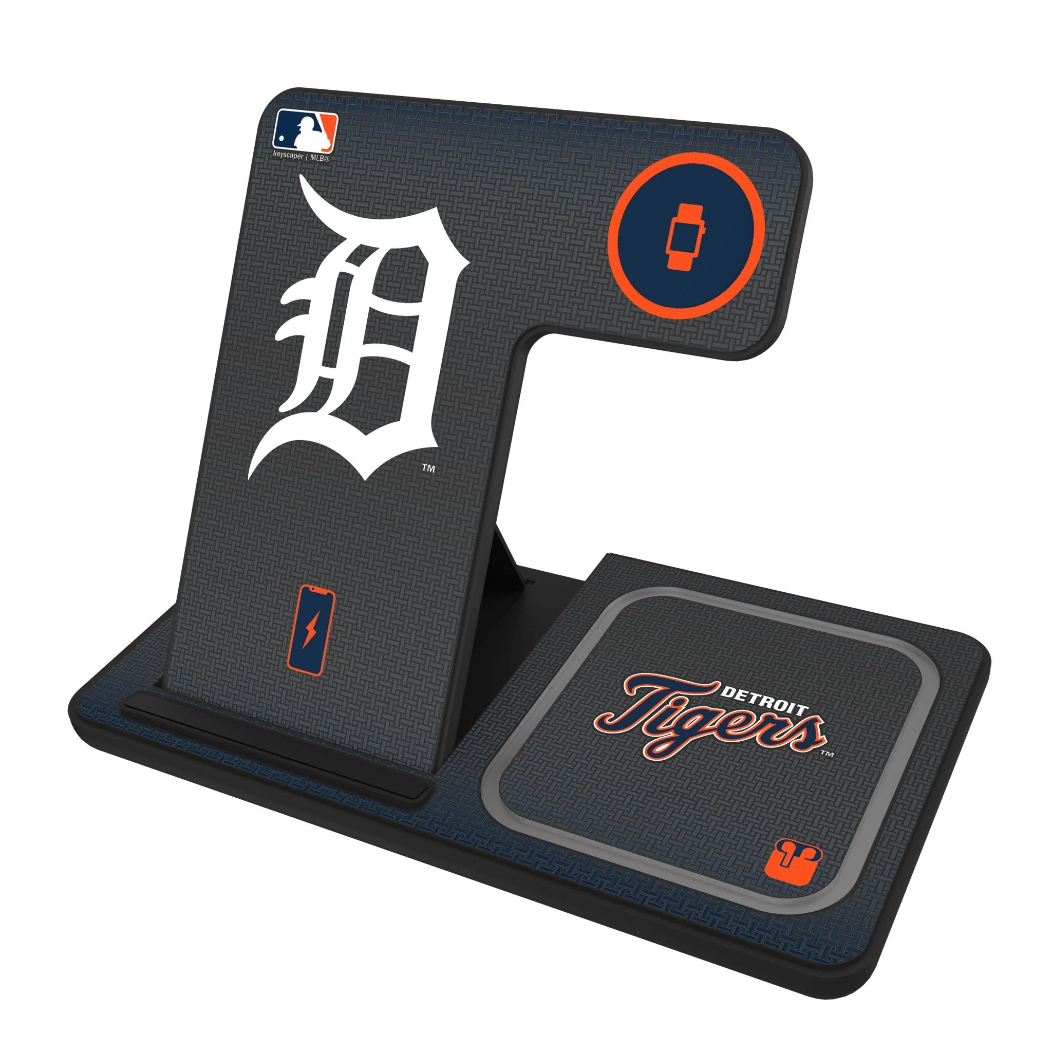 Detroit Tigers Linen 3 in 1 Charging Station