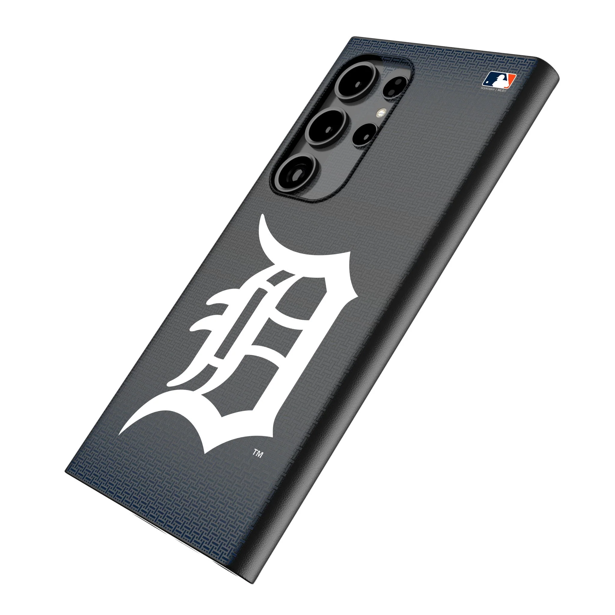 Detroit Tigers Linen MagSafe Compatible Phone Case for Samsung Galaxy - Image 2