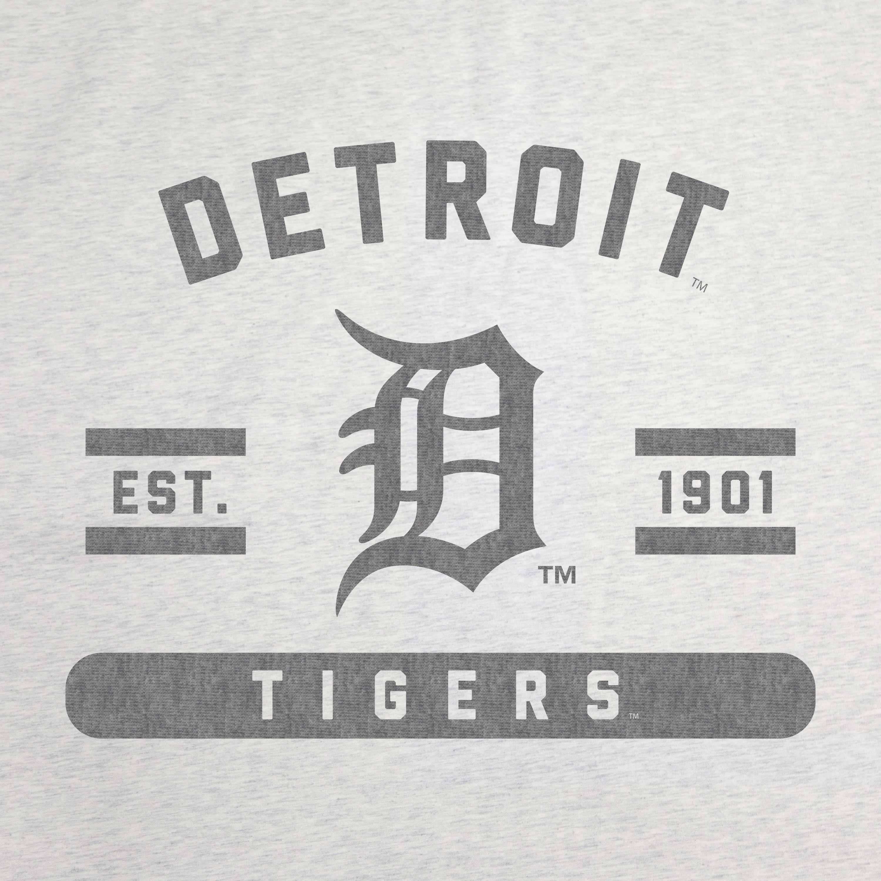 Detroit Tigers Oatmeal Sweatshirt Blanket - Image 2