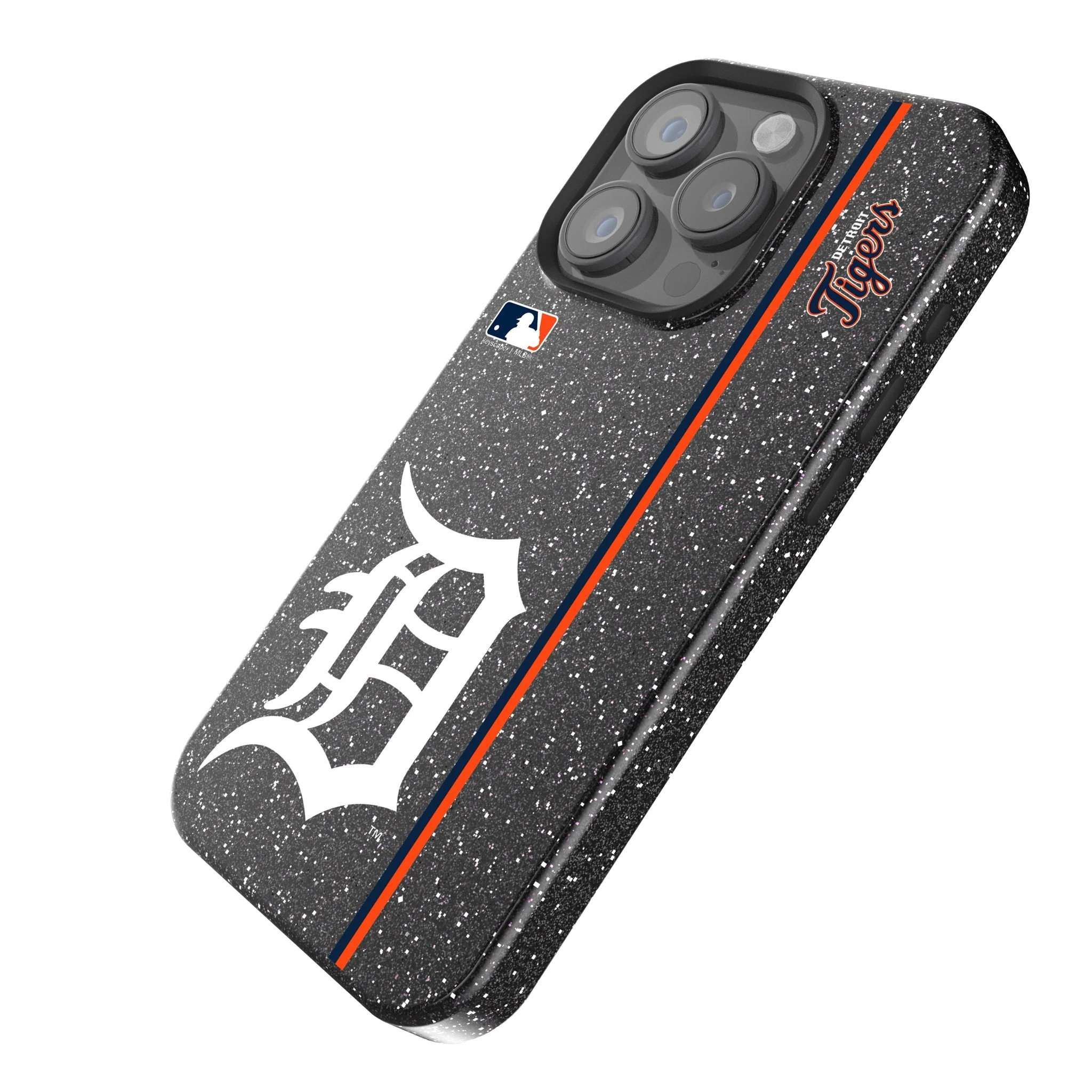 Detroit Tigers Sidebar Bling Phone Case - Image 2