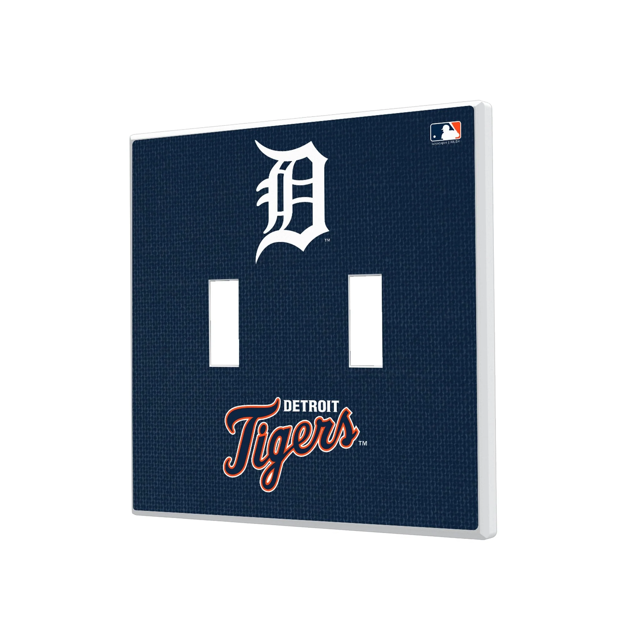 Detroit Tigers Solid Hidden-Screw Light Switch Plate - Image 3