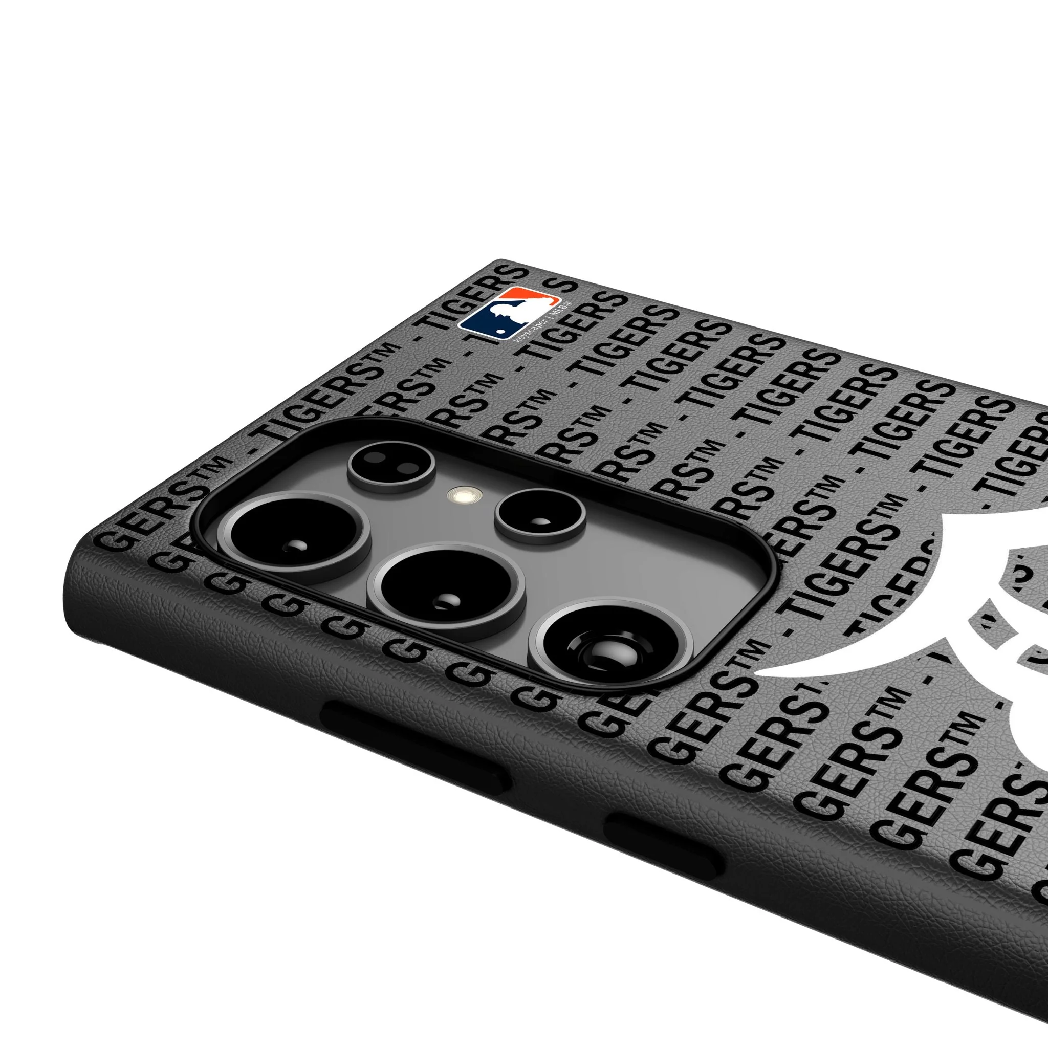 Detroit Tigers Text Backdrop MagSafe Compatible Phone Case for Samsung Galaxy - Image 4