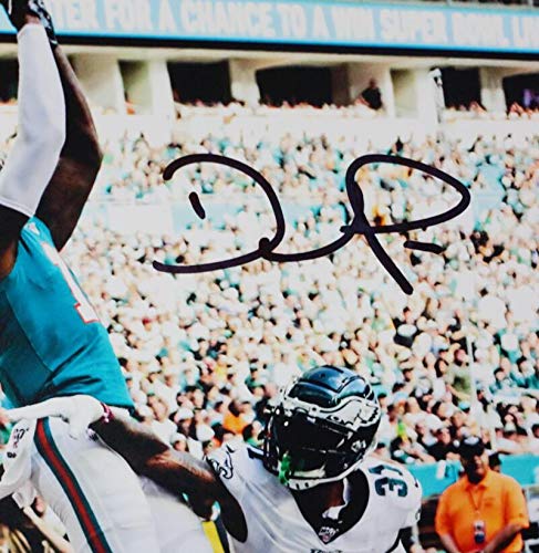 DeVante Parker Autographed Miami Dolphins 8x10 TD Catch Photo - JSA W Auth Black - Image 2