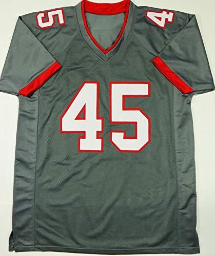 Devin White Autographed Grey Pro Style Jersey - Beckett W Auth 4 - Image 2