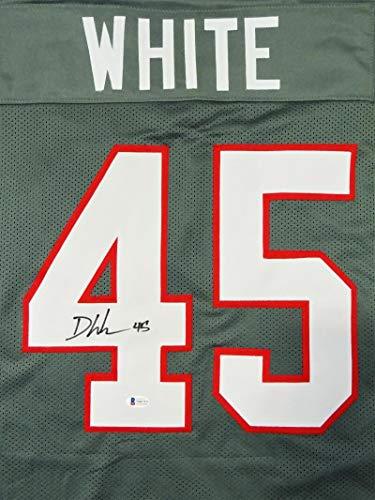Devin White Autographed Grey Pro Style Jersey - Beckett W Auth 4 - Image 3