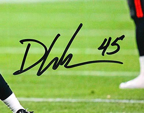 Devin White Autographed Tampa Bay Bucs 16x20 Taunt Photo- Beckett W Auth Black - Image 2