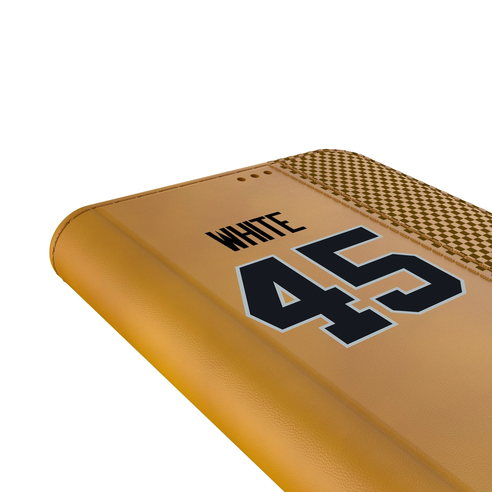 Devin White Las Vegas Raiders 45 Game Tactic Folio Phone Case for Samsung Galaxy - Image 5
