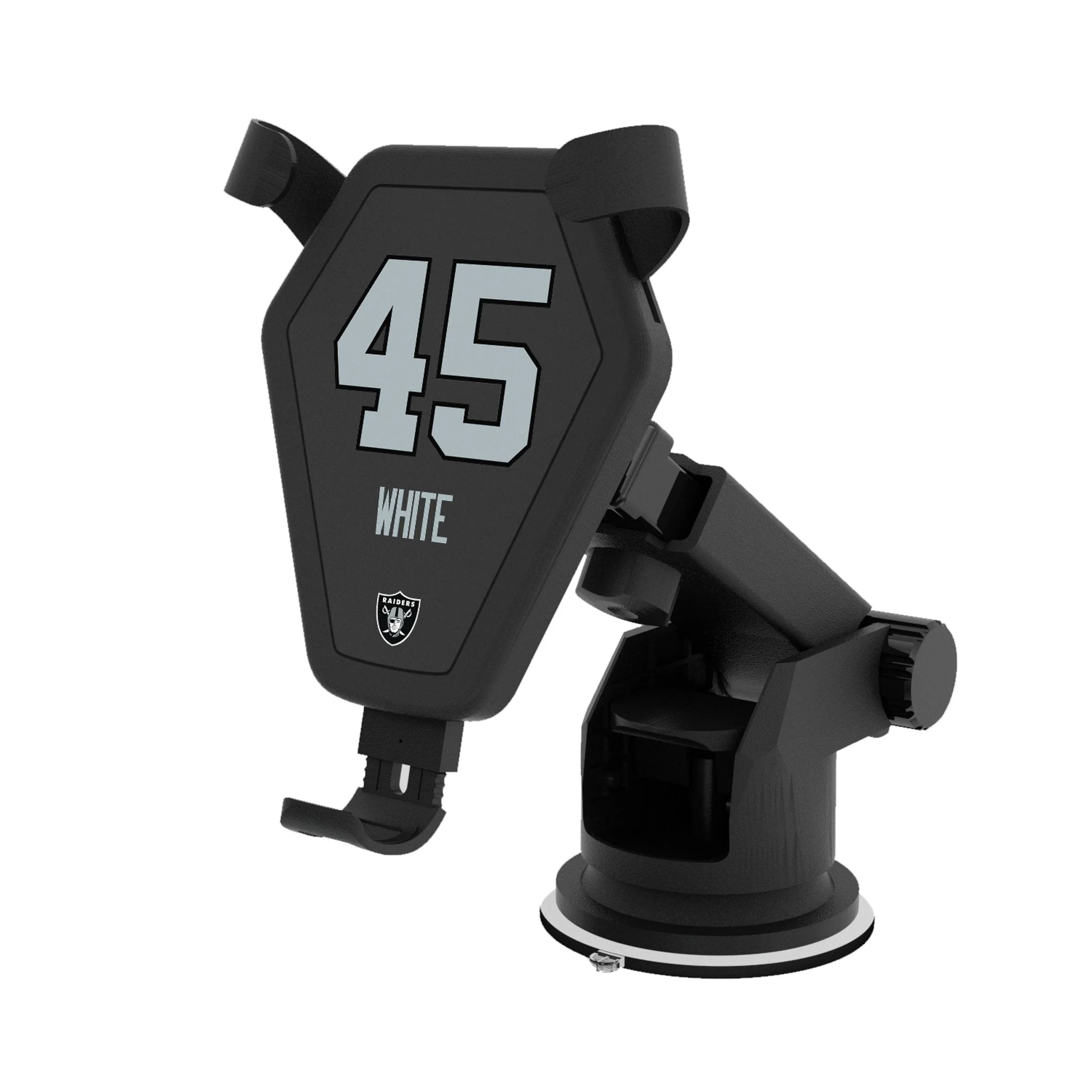 Devin White Las Vegas Raiders 45 Game Tactic Wireless Car Charger