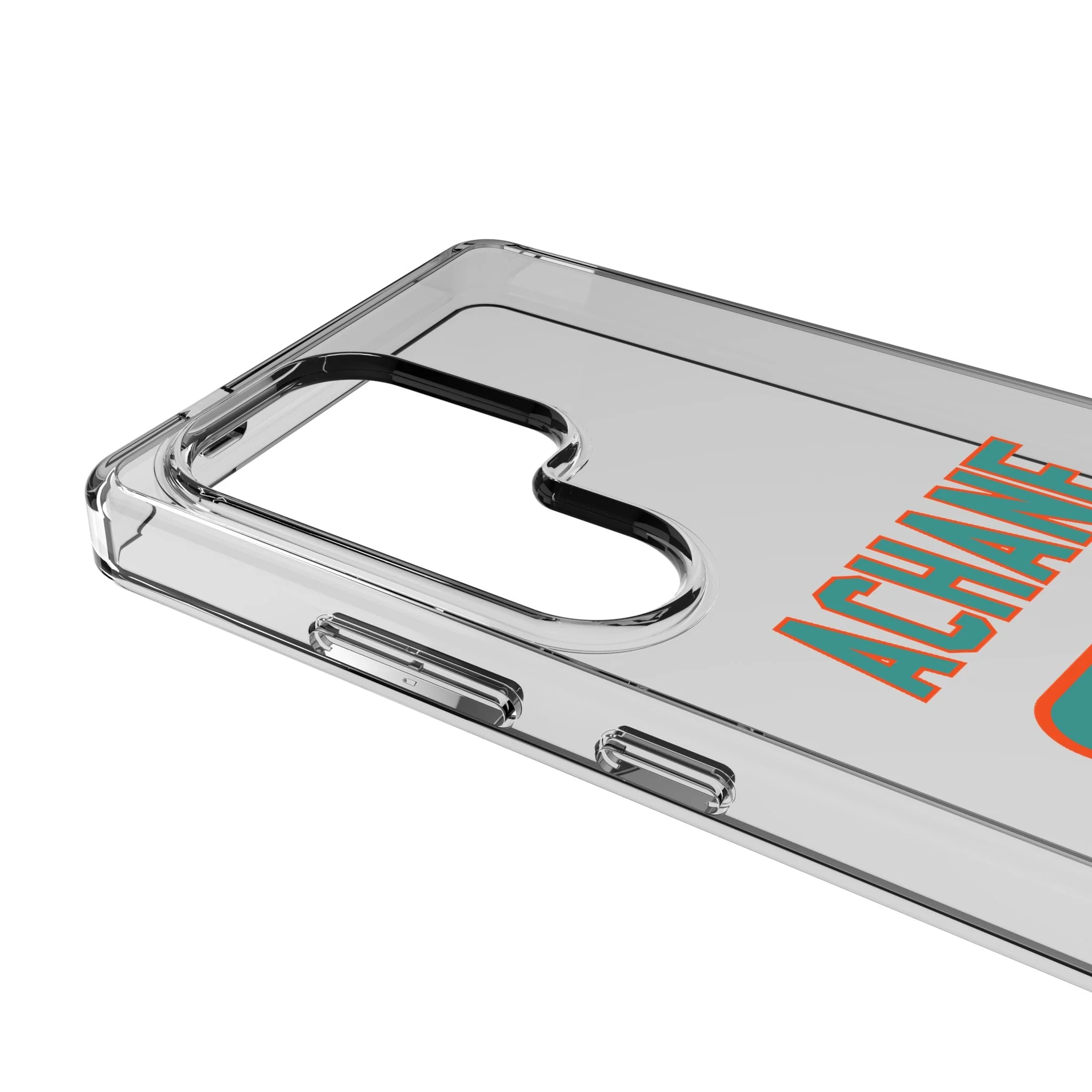 De'Von Achane Miami Dolphins 28 Game Tactic Clear Phone Case for Samsung Galaxy - Image 3