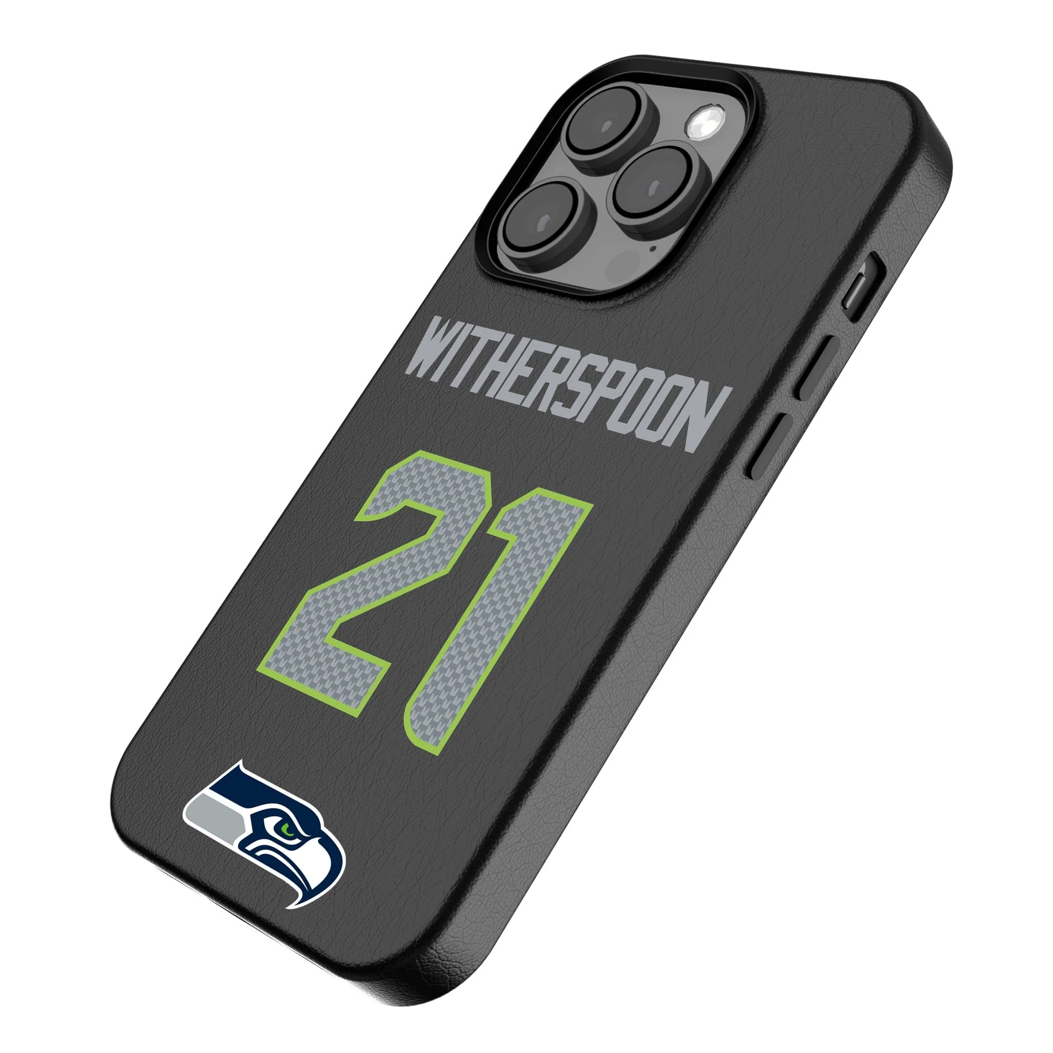 Devon Witherspoon Seattle Seahawks 21 Ready MagSafe Compatible Phone Case for Apple iPhone - Image 2