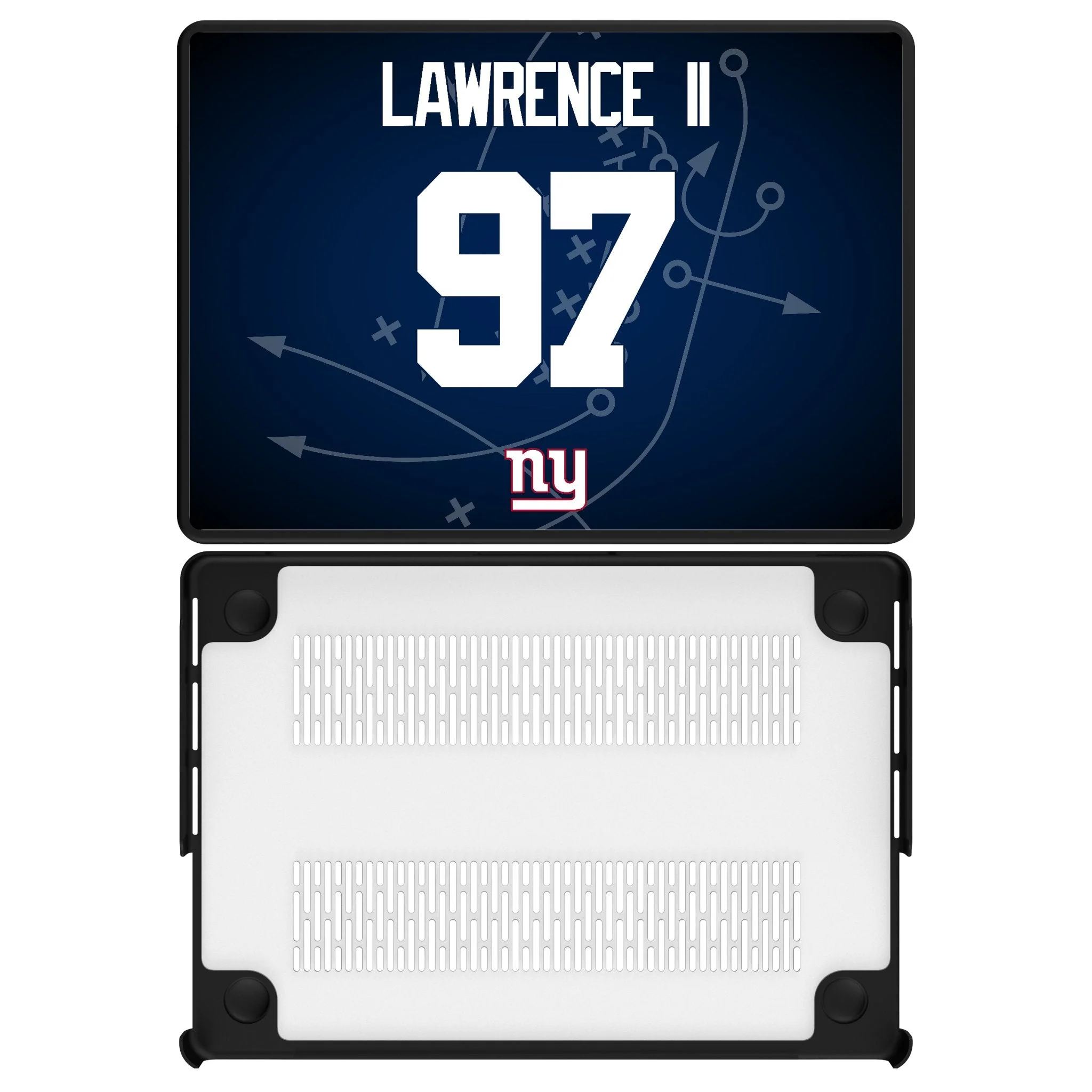 Dexter Lawrence II New York Giants 97 Game Tactic Laptop Case for Apple MacBook
