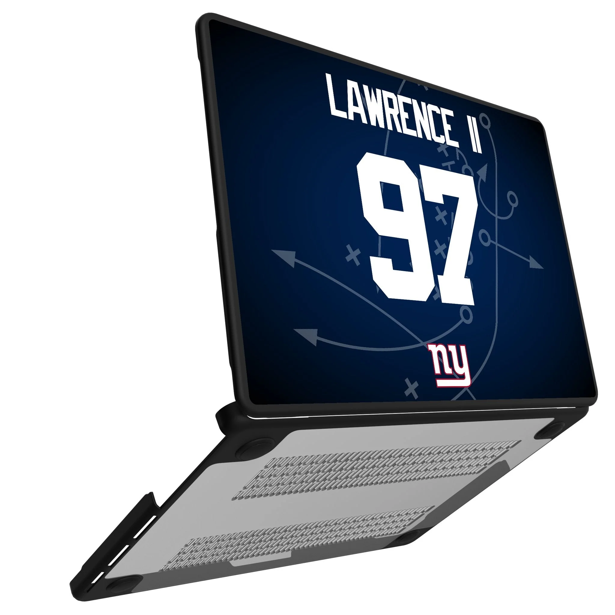 Dexter Lawrence II New York Giants 97 Game Tactic Laptop Case for Apple MacBook - Image 2
