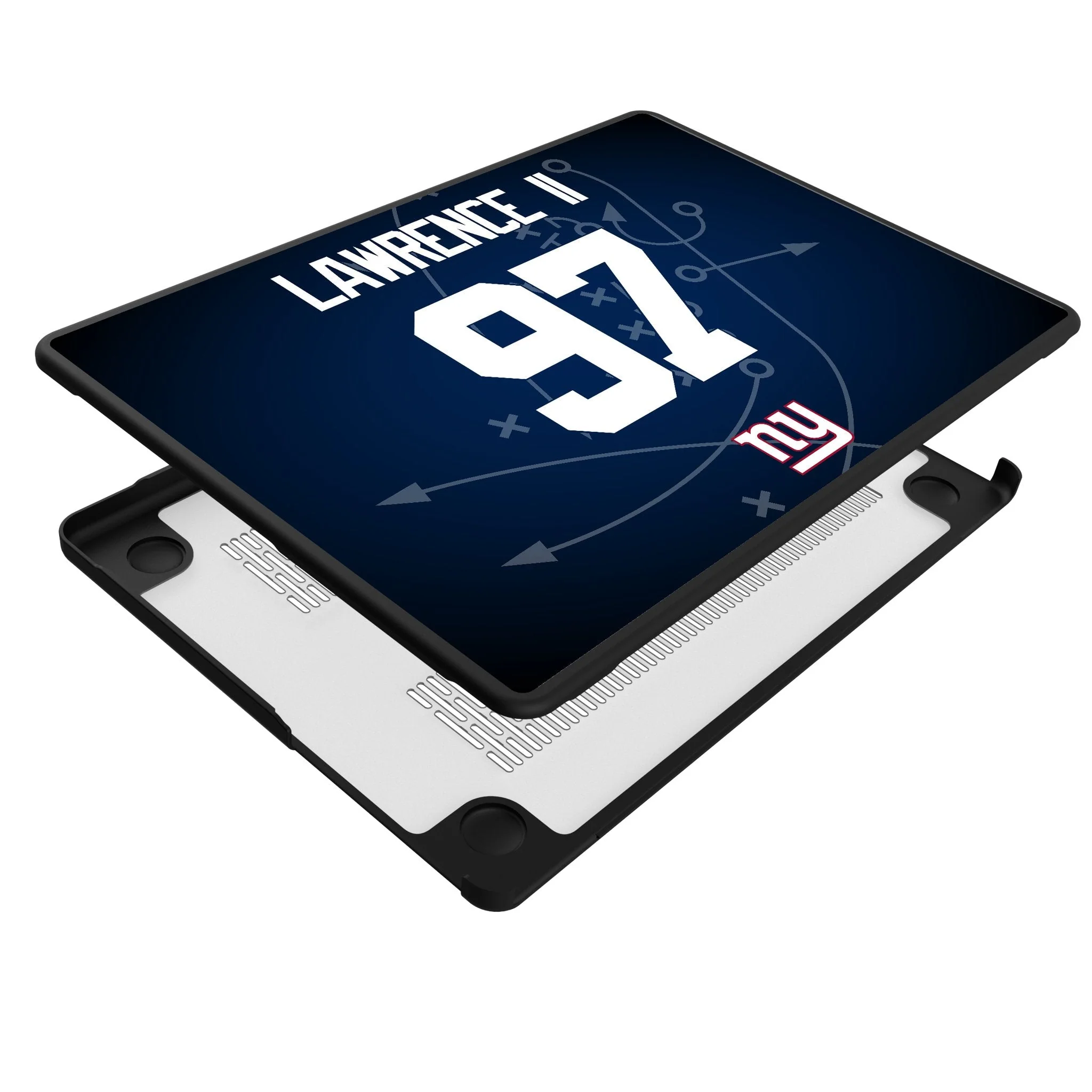 Dexter Lawrence II New York Giants 97 Game Tactic Laptop Case for Apple MacBook - Image 4