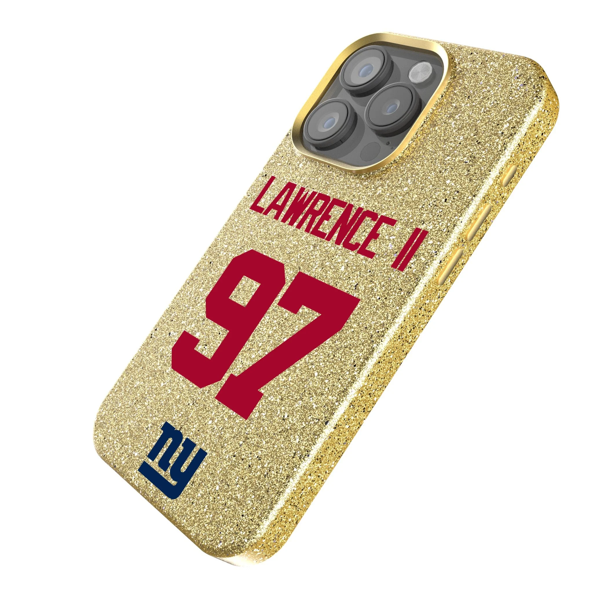 Dexter Lawrence II New York Giants 97 Ready Bling Phone Case - Image 2