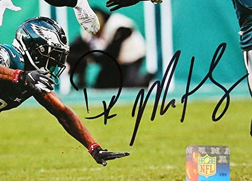 DK Metcalf Autographed Seattle Seahawks 8x10 v. Eagles FP Photo-Beckett W Hologram - Image 2