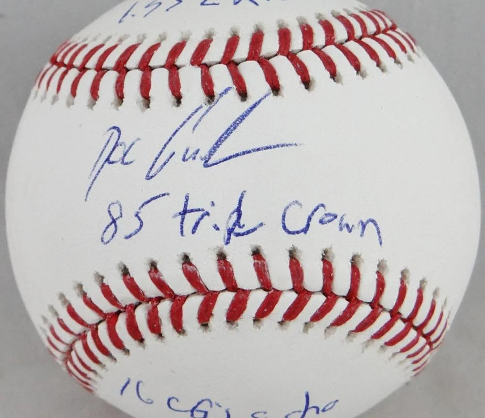 Doc Gooden Autographed Rawlings OML Baseball w/Stat Inscriptions- JSA W Auth - Image 3