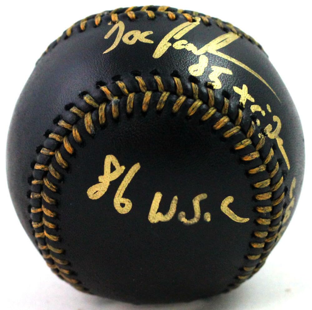 Doc Gooden Autographed Rawlings OML Black Baseball W/ 3 Inscriptions- JSA W Auth - Image 6