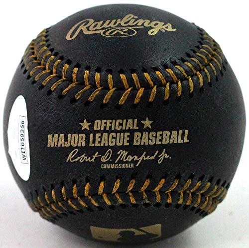 Doc Gooden Autographed Rawlings OML Black Baseball w/ 86 WS Champs - JSA W Auth Thin - Image 2