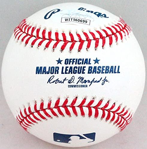 Don Mattingly Autographed Rawlings OML Baseball w/84 B.C - JSA W Blue - Image 2