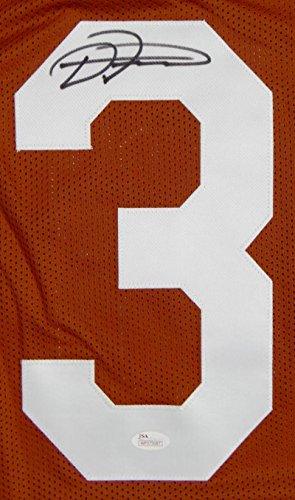 D'onta Foreman Autographed Orange College Style Jersey- JSA W Auth - Image 3