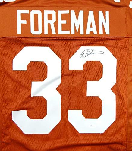 D'onta Foreman Autographed Orange College Style Jersey- JSA Witness Auth R3 - Image 2