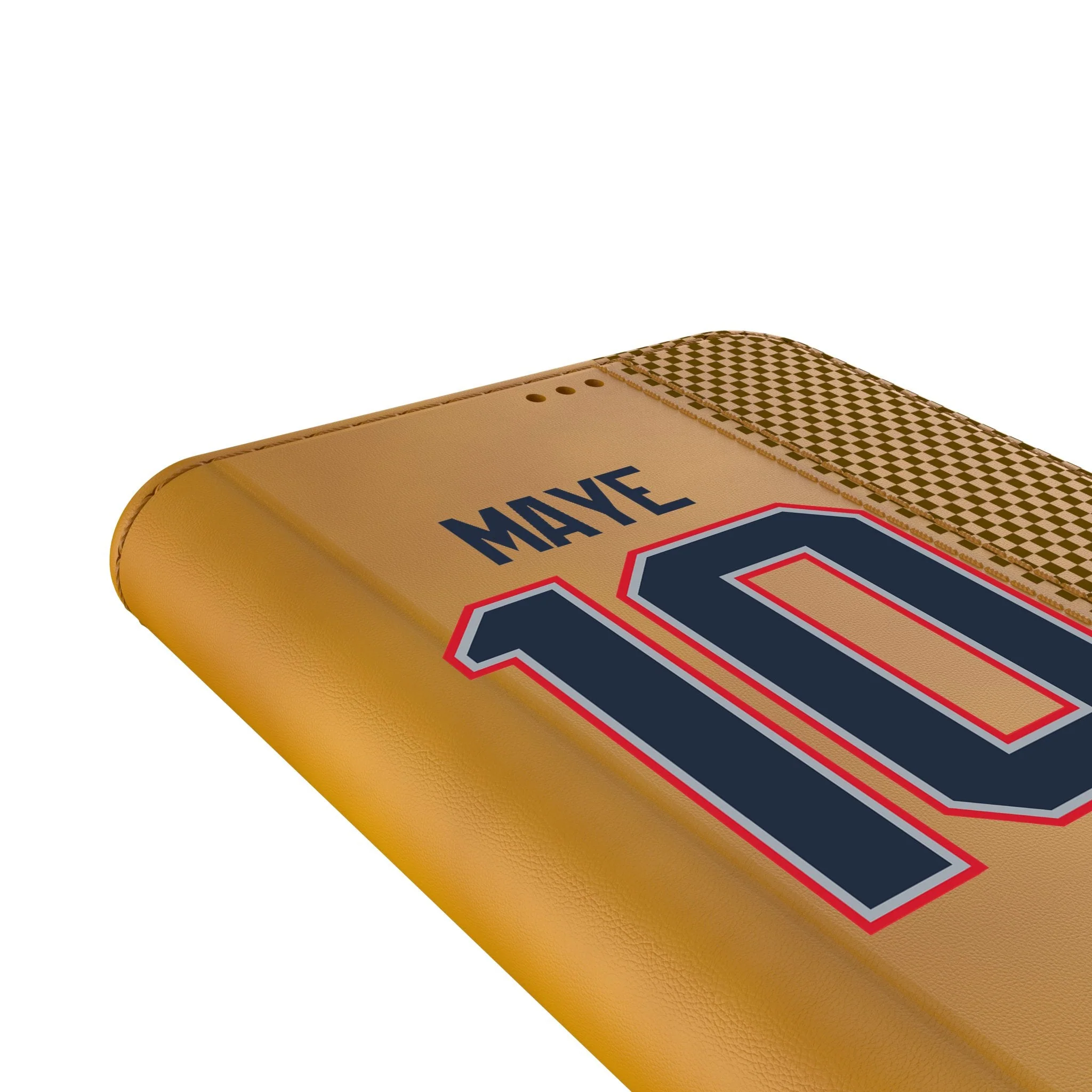 Drake Maye New England Patriots 10 Game Tactic Folio Phone Case for Samsung Galaxy - Image 5