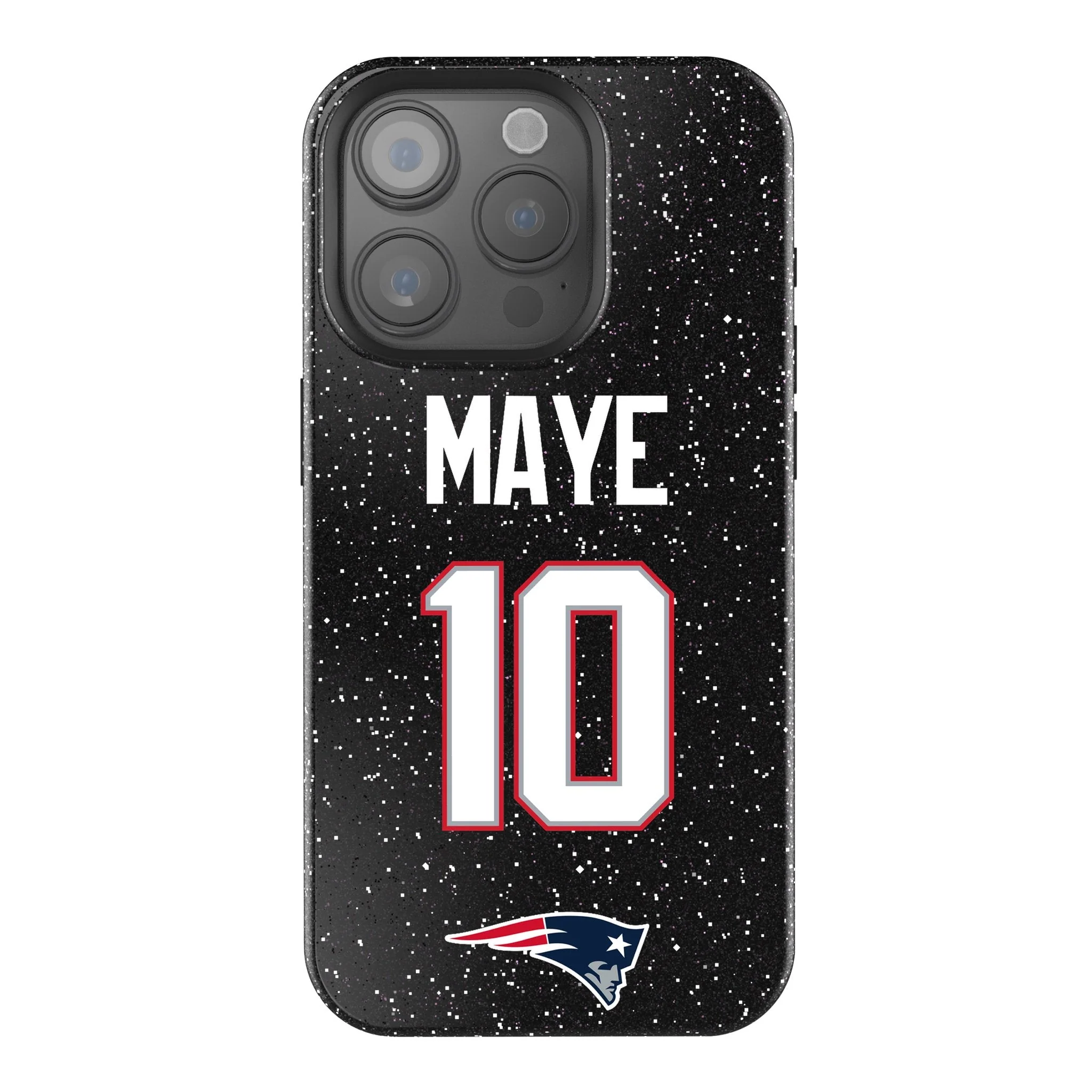 Drake Maye New England Patriots 10 Ready Bling Phone Case