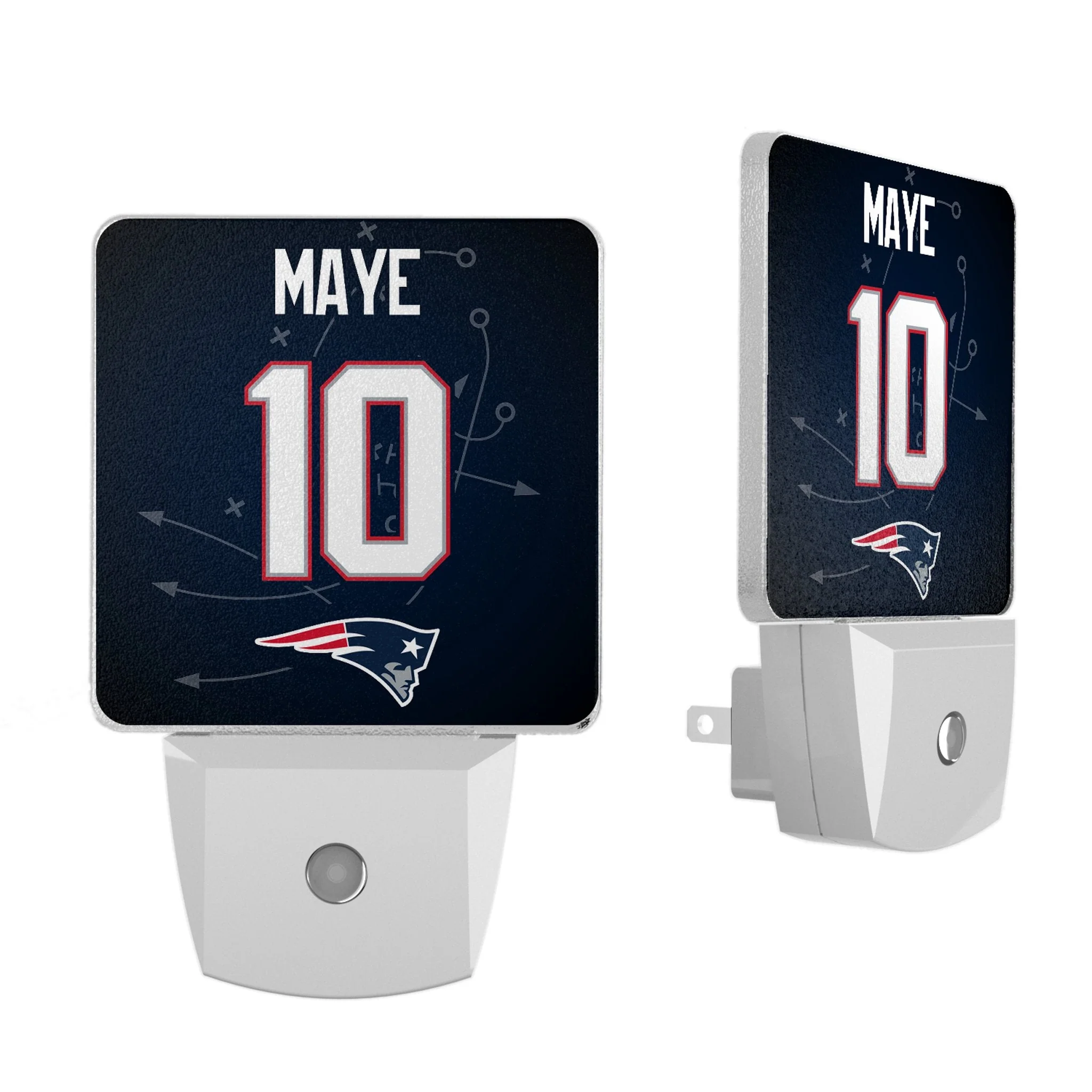 Drake Maye New England Patriots 10 Ready Night Light 2-Pack