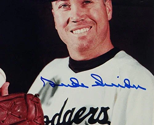 Duke Snider Autographed Dodgers 8x10 Color Close Up Photo- JSA Auth Blue - Image 2