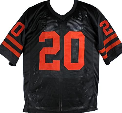 Earl Campbell Autographed Black College Style Jersey W/HT- JSA Witnessed Black - Image 2