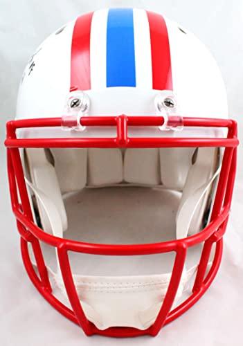 Earl Campbell Autographed Houston Oilers F/S 81-96 TB Speed Authentic Helmet w/HOF-JSA W Auth - Image 4