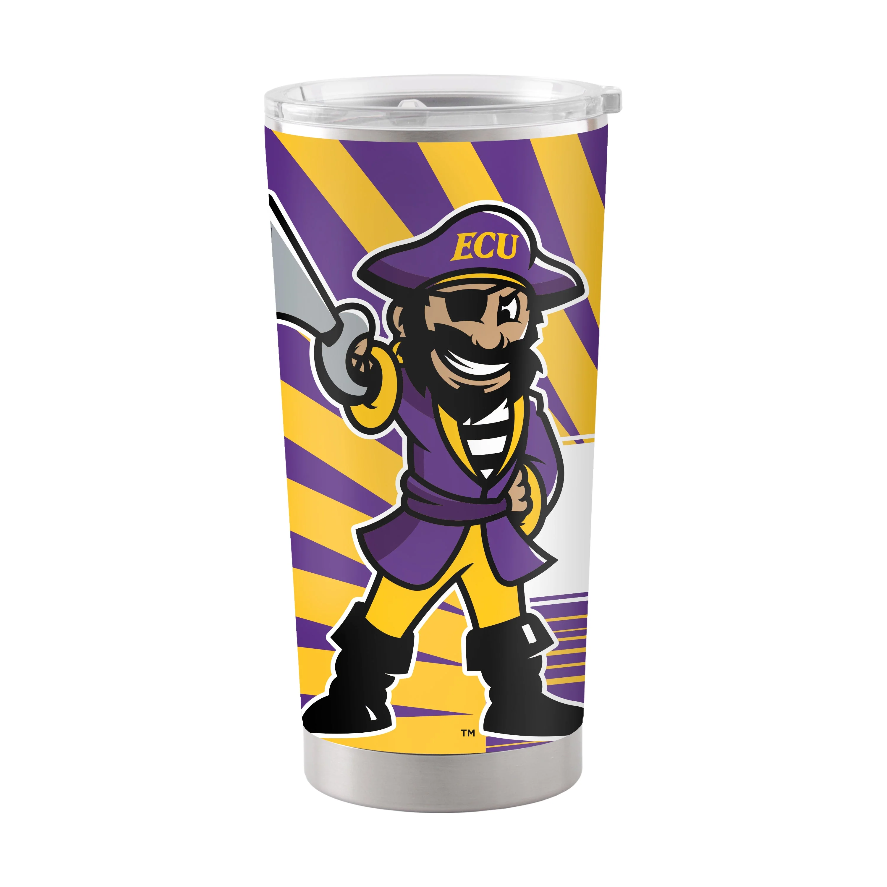 East Carolina 20oz Mascot Stainless Tumbler