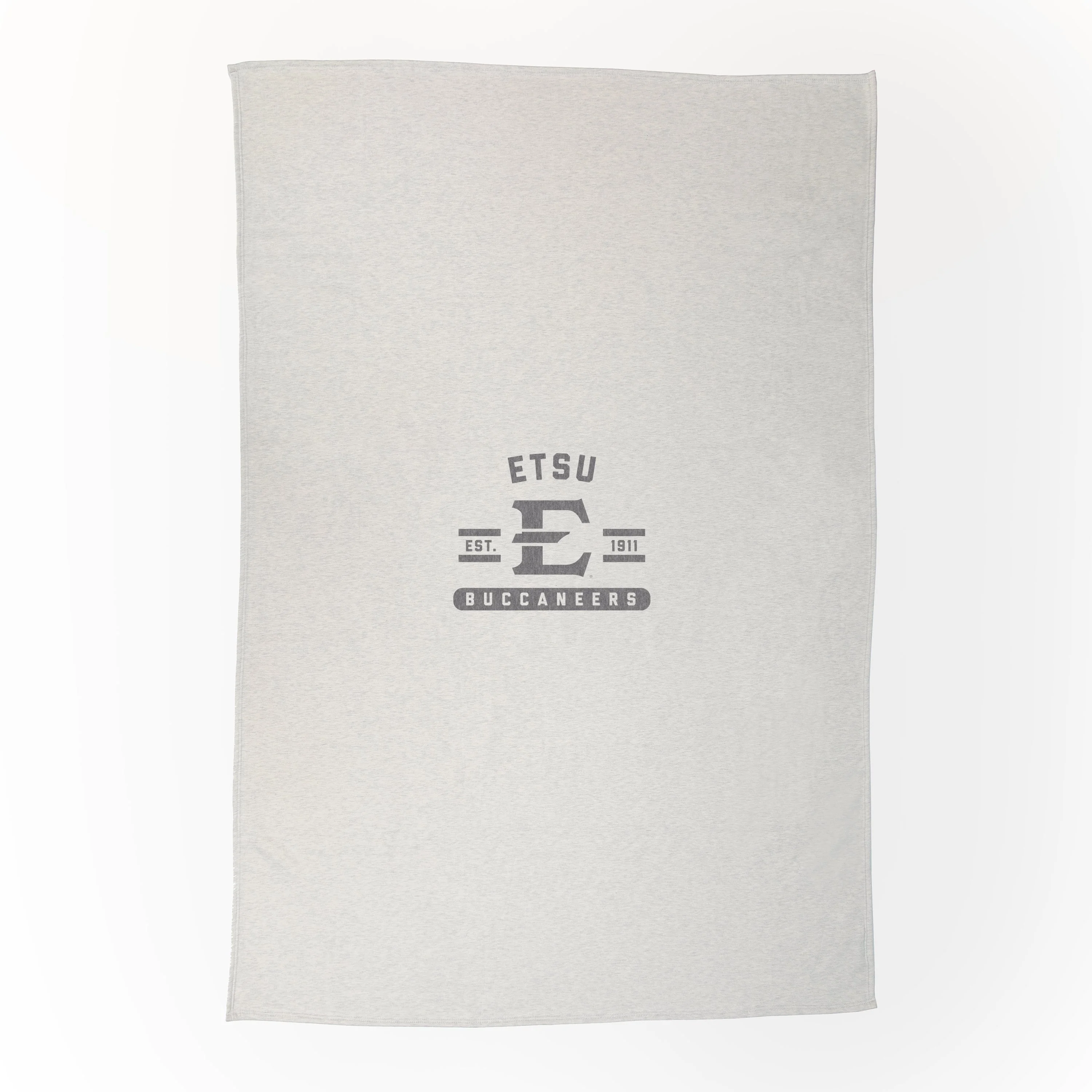 East TN State Oatmeal Sweatshirt Blanket