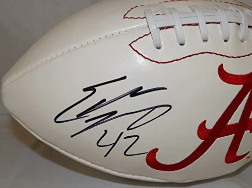 Eddie Lacy Autographed Alabama Crimson Tide Logo Football- JSA W Authenticated - Image 2