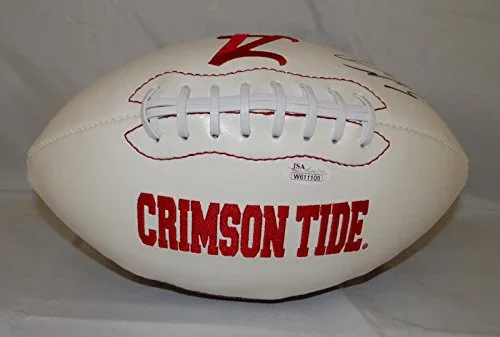 Eddie Lacy Autographed Alabama Crimson Tide Logo Football- JSA W Authenticated - Image 3